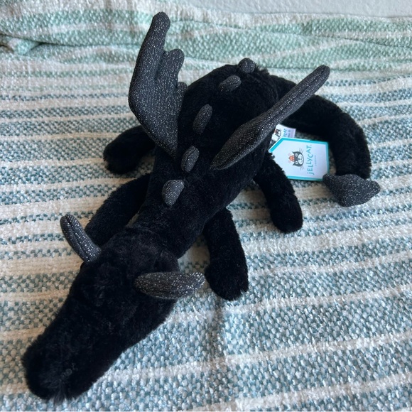 Jellycat Little Onyx Dragon - Picture 1 of 8